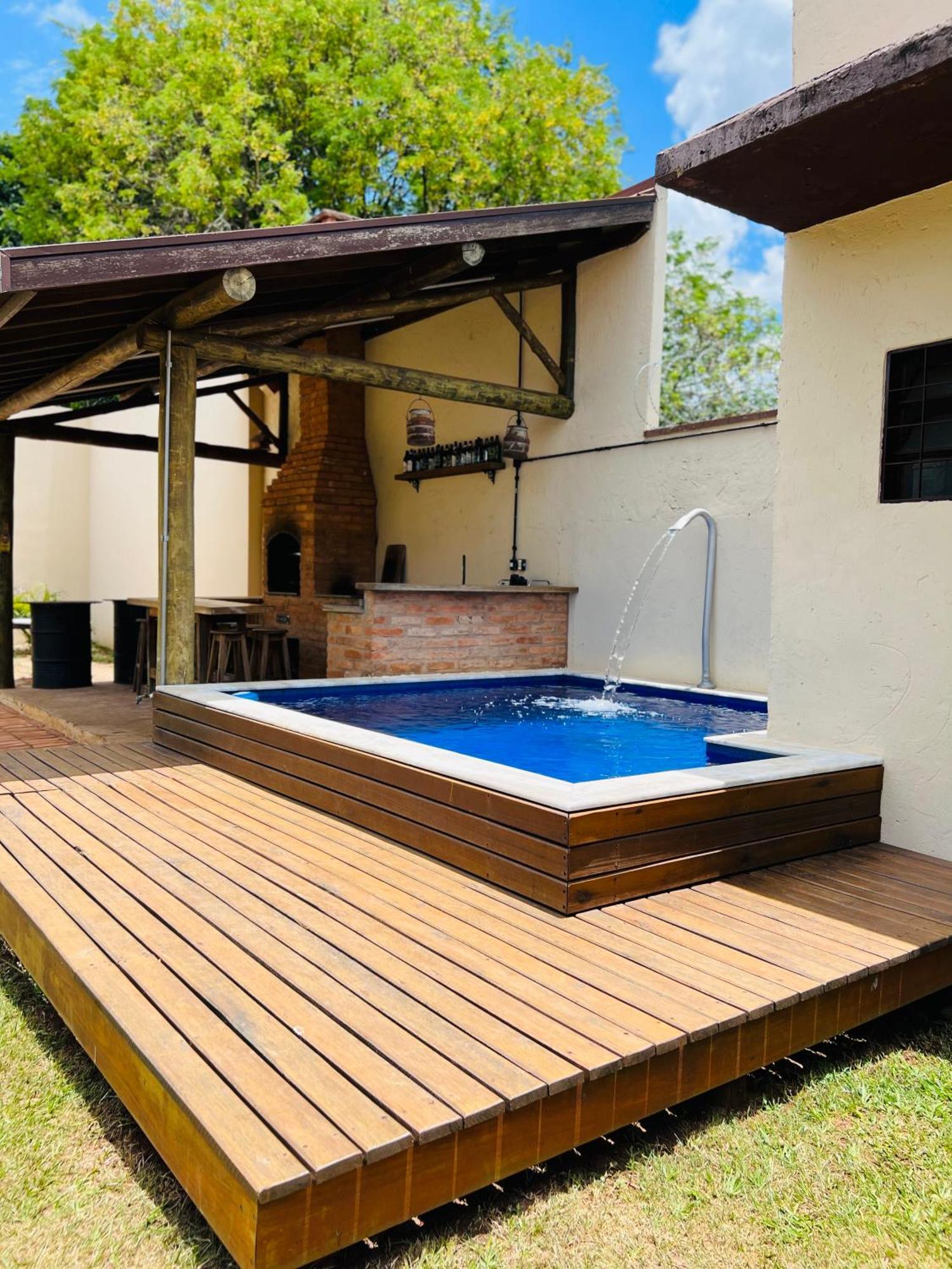 Espaco Ranchao Com Piscina Em Sao Pedro - Sp Esterno foto
