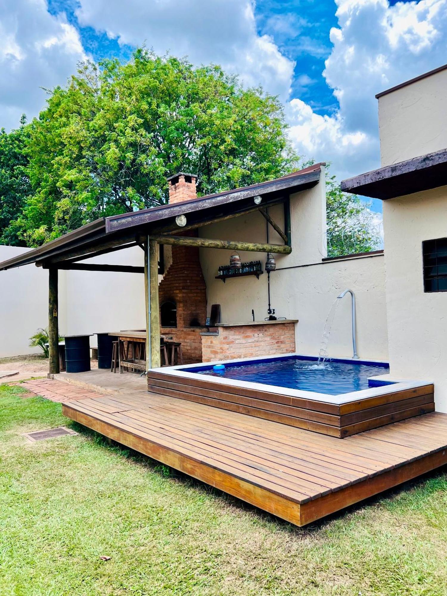 Espaco Ranchao Com Piscina Em Sao Pedro - Sp Esterno foto